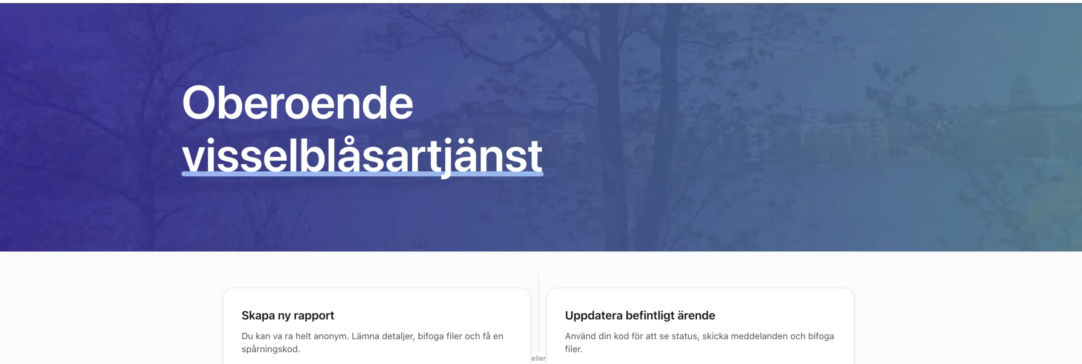 Visselblåsar funktion